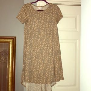 *moving sale* LulaRoe XS heather gray Carly dress